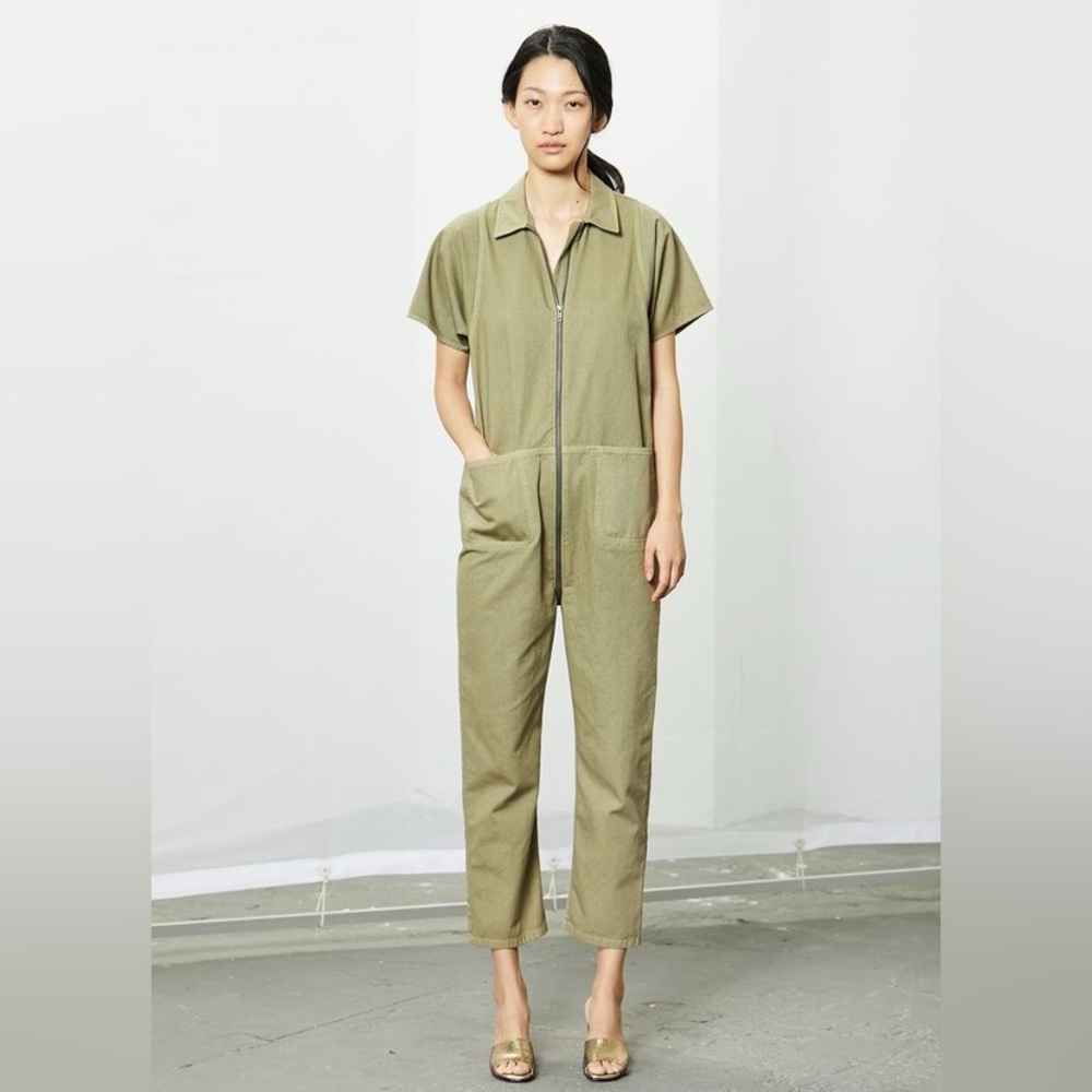 Rachel Comey Green Utility Jumpsuit